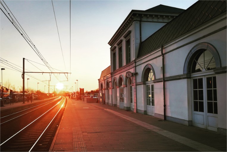 Het station
